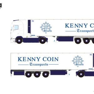 Kenny Coin; SCANIA S HIGHLINE CS20H 4X2 REEFER TRAILER - 3 AXLE