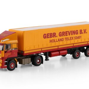 Gebr. Greving Transport; DAF 3300 4X2 CLASSIC CURTAINSIDER TRAILER - 2 AXLE