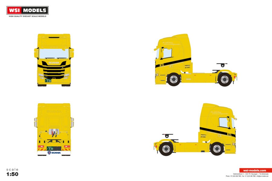 KTL; SCANIA R HIGHLINE CR20H 4X2