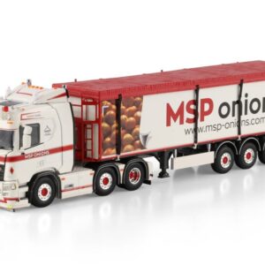 MSP Onions; SCANIA R NORMAL CR20N 6X2 TWIN STEER BELT TRAILER - 3 AXLE