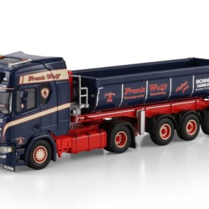 Frank Wulf; SCANIA R HIGHLINE CR20H 4X2 HALF PIPE TIPPER TRAILER - 3 AXLE