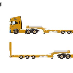 Kors Hoogwerksystemen; IVECO S-WAY AS HIGH MY2024 6X2 TWIN STEER SEMI LOW LOADER WITH RAMPS - 3 AXLE