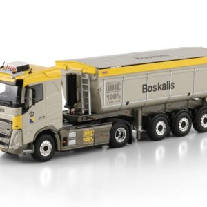 Boskalis; VOLVO FH5 SLEEPER CAB ELECTRIC 4X2 NON STEERING TIPPER TRAILER - 3 AXLE