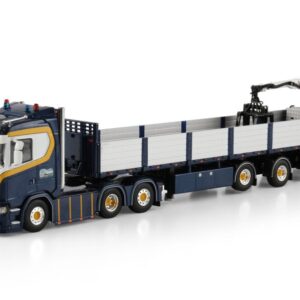 Henri Bauman; SCANIA S NORMAL CS20N 6X2 TAG AXLE BRICK TRAILER - 3 AXLE