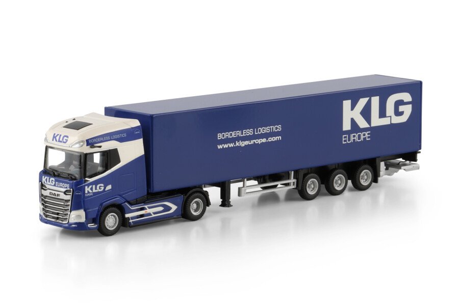 KLG Europe; DAF XG+ MY25 4X2 BOX TRAILER - 3 AXLE