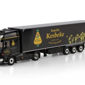 Kesbeke; DAF XF SUPER SPACE CAB MY2017 4X2 BOX TRAILER - 3 AXLE