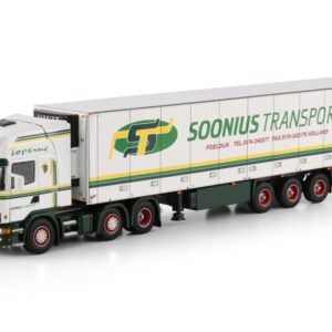 Soonius; SCANIA 4 SERIES TOPLINE 6X2 TWIN STEER REEFER TRAILER - 3 AXLE