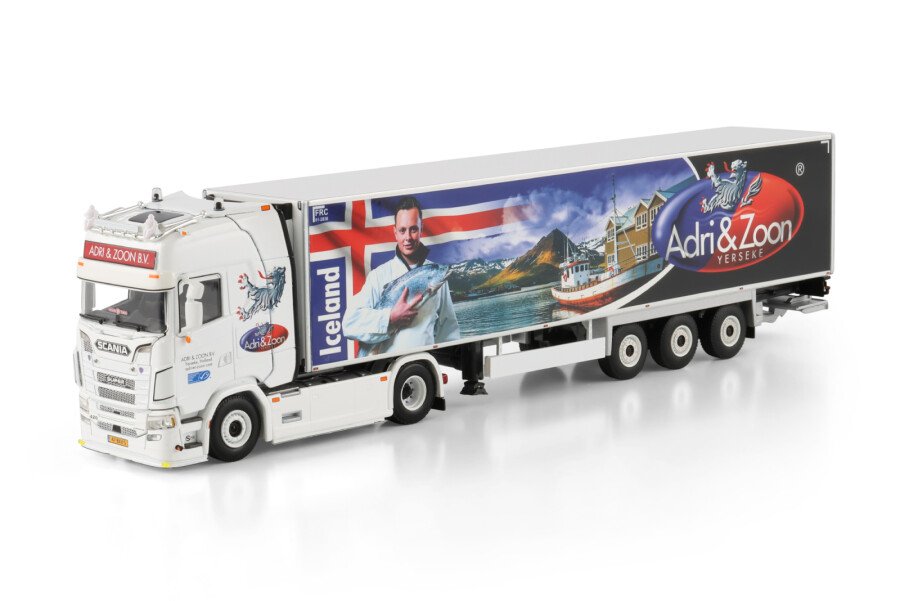 Adri & Zoon; SCANIA S HIGHLINE CS20H 4X2 REEFER TRAILER - 3 AXLE