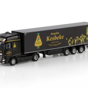 Kesbeke; DAF XF SUPER SPACE CAB MY2017 4X2 BOX TRAILER - 3 AXLE