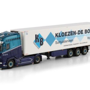 Kloezen-de Boer transport; DAF XG 4X2 REEFER TRAILER - 3 AXLE