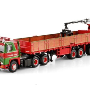 Fonteijn Weert; SCANIA 0 SERIES 6X2 TAG AXLE CLASSIC BRICK TRAILER 3 AXLE
