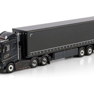 Langerak Zegveld Transport; VOLVO FH5 SLEEPER CAB 6X2 TAG AXLE CURTAINSIDE TRAILER - 3 AXLE