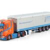J. van Bentum; SCANIA S NORMAL CS20N 6X2 TWIN STEER TIPPER VOLUME TRAILER - 3 AXLE