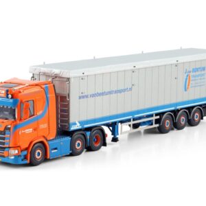J. van Bentum; SCANIA S NORMAL CS20N 6X2 TWIN STEER TIPPER VOLUME TRAILER - 3 AXLE