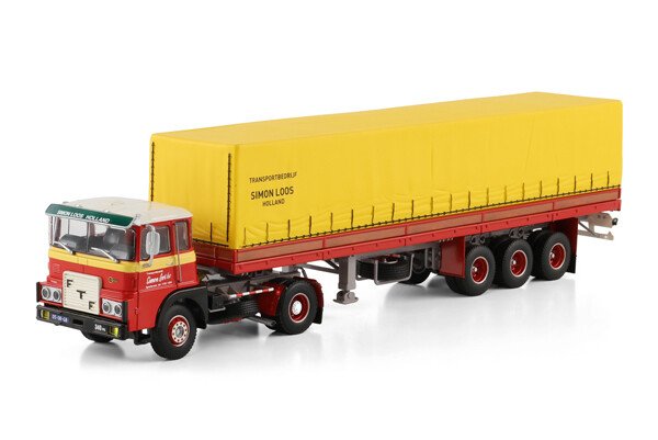 Simon Loos; FTF F SERIE 4X2 CLASSIC CURTAINSIDER TRAILER - 3 AXLE