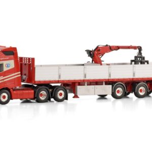 Int. Transporten Croonen; VOLVO FH5 GLOBETROTTER 6X2 TAG AXLE BRICK TRAILER - 3 AXLE