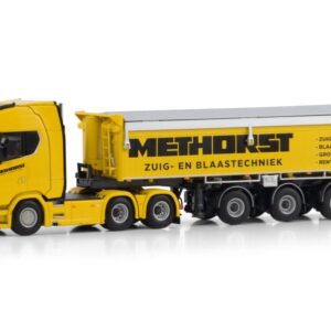 Methorst Zuig- & Blaastechniek; SCANIA S HIGHLINE CS20H 6X2 TAG AXLE TIPPER TRAILER - 3 AXLE