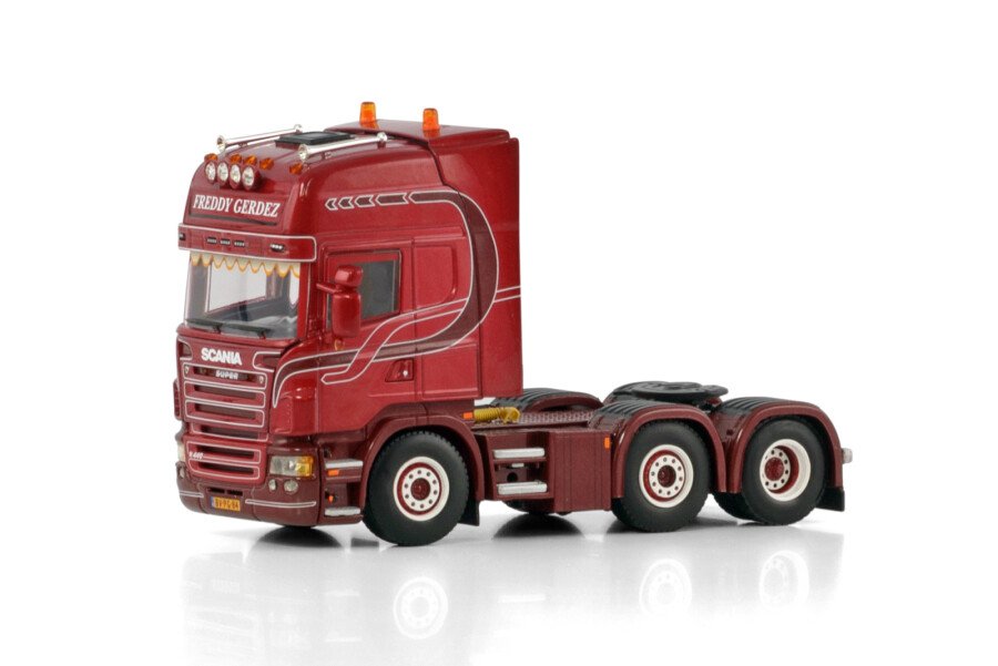 Freddy Gerdez transport; SCANIA R5 TOPLINE 6X2 TWIN STEER