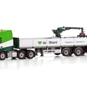 De Waard B.V.; DAF XG 6X2 TWIN STEER BRICK TRAILER - 3 AXLE