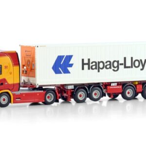 Henk Vlot Transport; SCANIA S HIGHLINE CS20H 4X2 2CONNECT COMBI TRAILER - 5 AXLE + 40FT REEFER CONTAINER THERMOKING