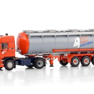 Albert Keijzer; DAF 3300 SPACE CAB 4X2 CHROME TANK TRAILER - 3 AXLE