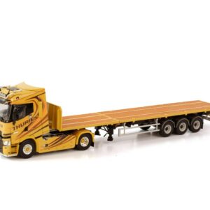 Thuries; RENAULT TRUCKS T HIGH 4X2 FLATBED TRAILER - 3 AXLE