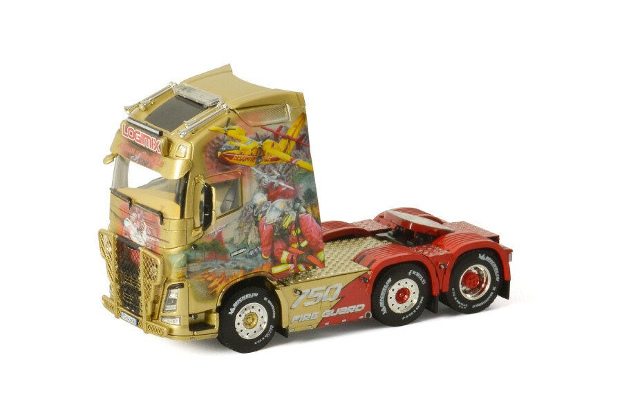 Logimix Transports; VOLVO FH4 GLOBETROTTER 6X2 TWINSTEER