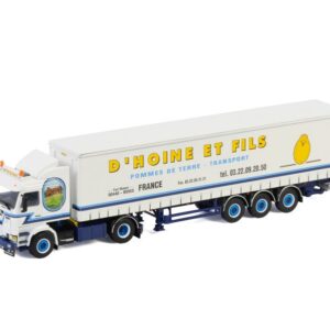 D'Hoine; SCANIA 3 SERIES 4X2 CURTAINSIDE TRAILER - 3 AXLE