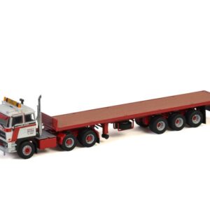 Transports Brame P; DAF 3300 6X4 FLAT BED TRAILER | CLASSIC - 3 AXLE