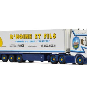 D'Hoine; SCANIA S HIGHLINE | CS20H 6X2 TWINSTEER REEFER TRAILER - 3 AXLE