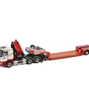 S.E. Levage; MERCEDES-BENZ ACTROS MP3 L FLAT ROOF 6X4 LOW LOADER | EURO - 2 AXLE + PALFINGER PK 65002 SH