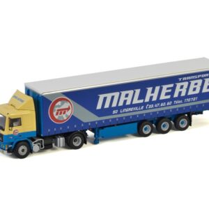 Malherbe; VOLVO F12 4X2 CURTAINSIDE TRAILER - 3 AXLE