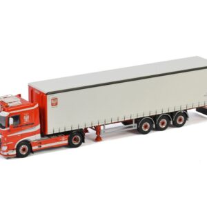 Transports Bialek & Fils; DAF XF SUPER SPACE CAB MY2017 4X2 CURTAINSIDE TRAILER - 3 AXLE