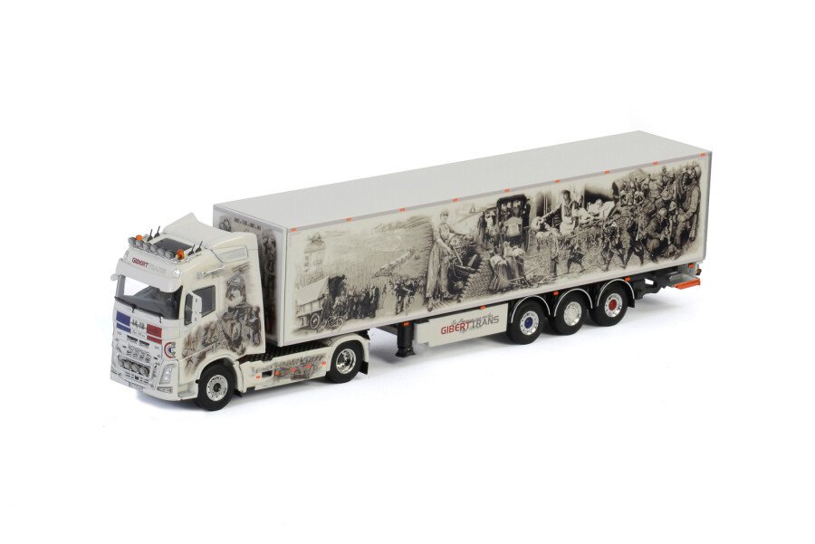 Giberttrans; VOLVO FH4 GLOBETROTTER 4X2 BOX TRAILER - 3 AXLE