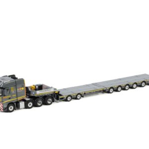 Friderici; MERCEDES-BENZ ACTROS MP4 SLT GIGA SPACE 8X4 LOW LOADER 6 AXLE | DOLLY 2 AXLE