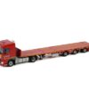 Transports Capelle; DAF XF SPACE CAB 4X2 MEGATRAILER FLATBED - 3 AXLE