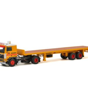 Doumen; VOLVO F12 4x2 FLATBED TRAILER CLASSIC - 2 AXLE
