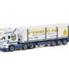 D'Hoine; SCANIA STREAMLINE TOPLINE 6x2 TWIN STEER BELT TRAILER KOLIBRI - 3 AXLE