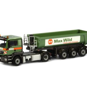 Max Wild GmbH; MAN TGS L FLAT ROOF 4x2 HALF PIPE TIPPER - 3 AXLE