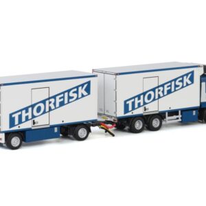 Alternative view of Thorfisk;Scania R113-R143 Streamline motorwagen met 2as aanhanger
